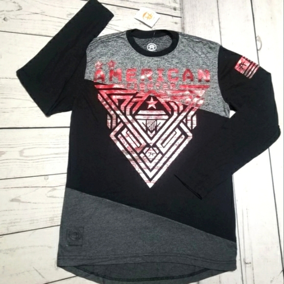 🎁American Fighter MAYVILLE Foiled Graphic T🎁 - Picture 2 of 6